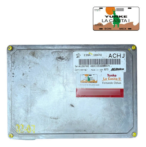 Pcm Computadora Chevrolet Impala 3.6l 2019 12694743 (achj)