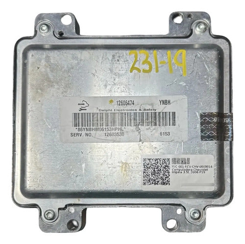 Computadora Chevrolet Impala 3.5l 2006 12606474 (ynbh) P19