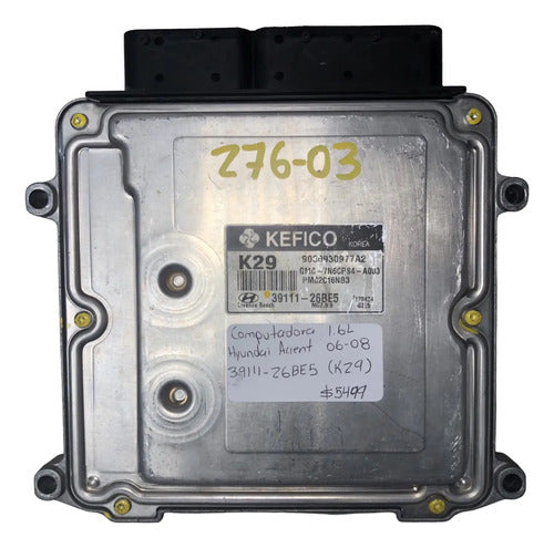 Pcm Computadora Hyundai Accent 1.6l 06-08 39111-26be5 (k29)