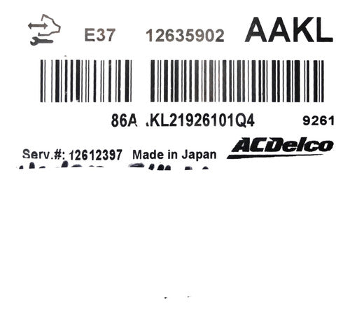 Computadora Chevrolet Malibu 2.4l A/t 07-12 12635902 (aakl)