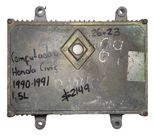 Computadora Honda Civic 1.5l 90-91 37820-pm5-l80