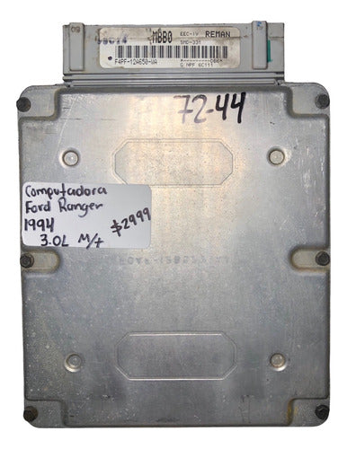 Computadora Ford Ranger 3.0l M/t 1994 F4pf-12a650-wa