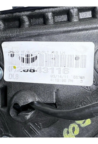 Espejo Retrovisor Lh Chevrolet Silverado 07-14 20843116