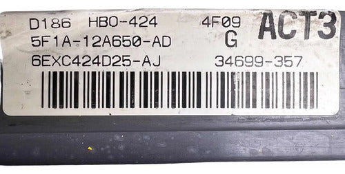 Pcm Computadora Ford Sable 3.0l 2005 5f1a-12a650-ad