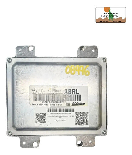 Computadora Chevrolet Cruze 1.4l A/t 2014 12656958 (abrl)