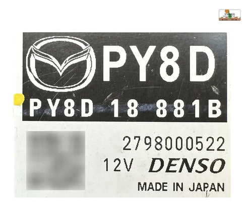 Computadora Pcm  Mazda 6 2.5l 14-16 Py8d 18 881b