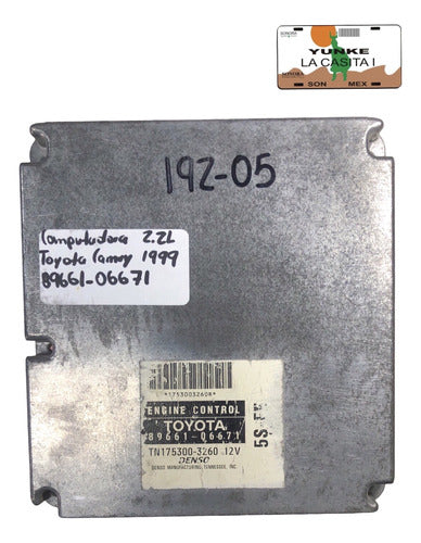 Computadora Toyota Camry 2.2l 1999 89661-06671
