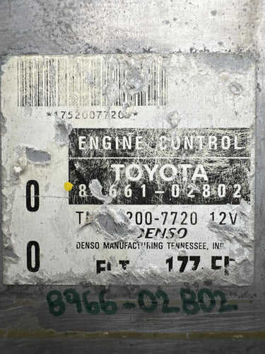 Pcm Computadora Toyota Corolla 1.8l 00-02 89661-02802