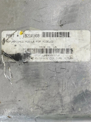 Pcm Computadora Pontiac Grand Prix 3.8l 2005 19210068