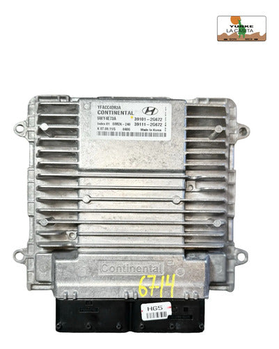 Pcm Computadora Hyundai Sonata 2.4l A/t 11-14 39101-2g672