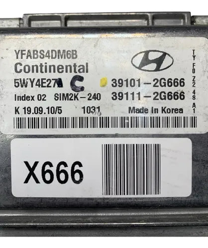 Pcm Computadora Hyundai Sonata 2.4l 2011-2014 39101-2g666