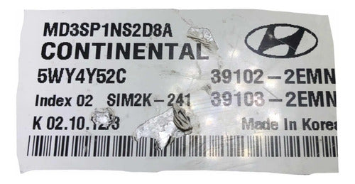 Pcm Computadora Hyundai Elantra 2011-2013 1.8l 39102-2emn3