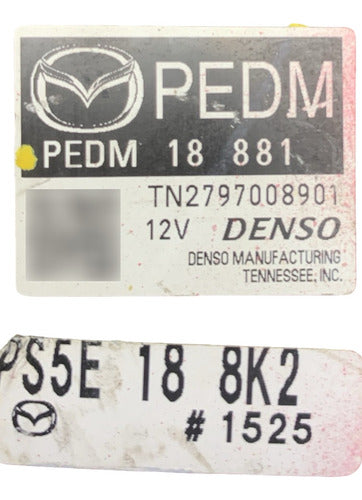 Computadora Mazda 3 2.0l 2014-2016 Pedm 18 881