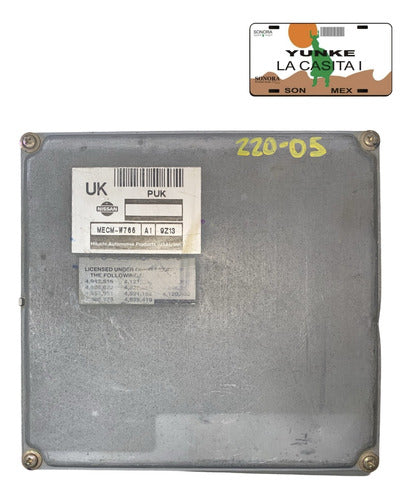 Computadora Nissan Frontier 3.3l 00-01 Mecm-w765 (uk)