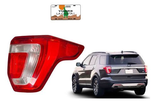 Calavera Rh Original Ford Explorer 16-19 Fb53-13b504-d Derecho/pasajero Rojo