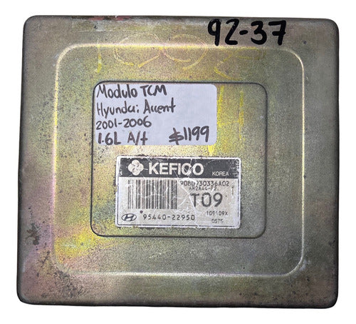 Modulo Tcm Hyundai Accent 1.6l A/t 01-06 95440-22950 (t09)