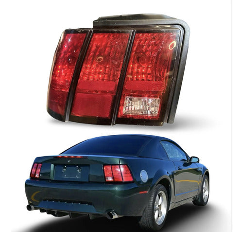 Calavera Lh Ford Mustang 1999-2004 Xr-13b505-a Izquierdo/conductor Rojo