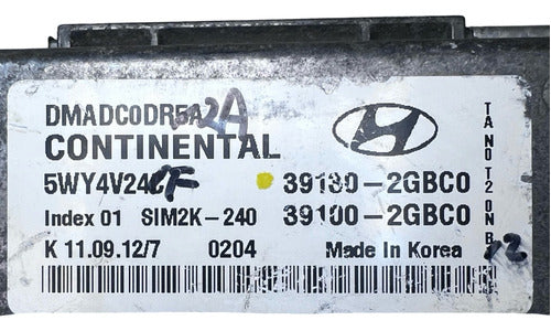 Computadora Hyundai Santa Fe 2.0l 13-16 39130-2gbc0