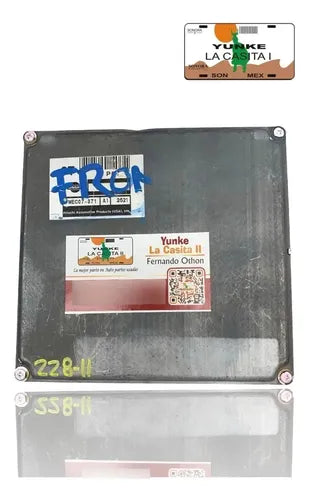 Pcm Computadora Nissan Frontier 3.3l 01-02 Mec07-371 A1 (6t)