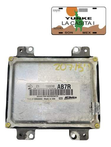Pcm Computadora Chevrolet Trax 1.4l 12-16 12669749 (ab7r) P2