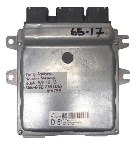 Computadora Nissan Maxima 3.5l A/t 12-13 A56-g76 Z1m (d5)