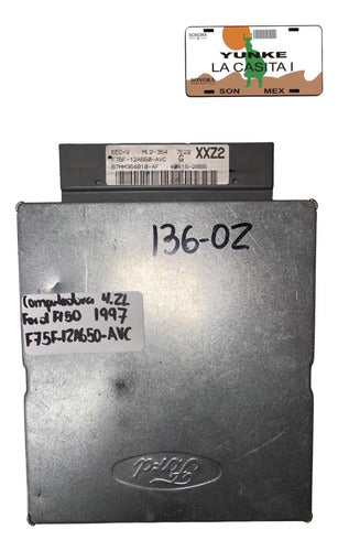 Computadora Ford F150 4.2l 1997 F75f-12a650-avc