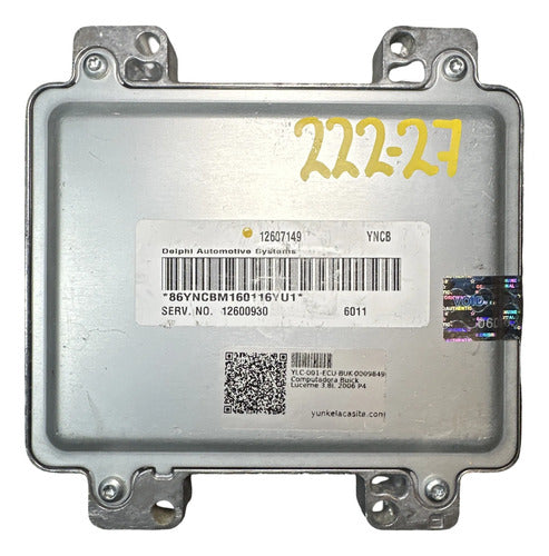 Pcm Computadora Buick Lucerne 3.8l 2006 P4