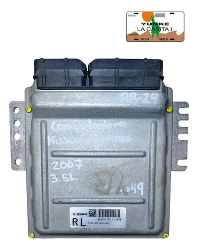 Pcm Computadora Nissan Murano 3.5l 2007 Mec81-730 A1 (rl)