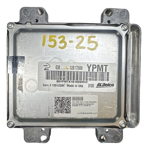 Pcm Computadora Chevrolet Impala 3.5l 2008 P1