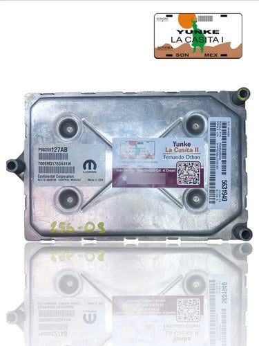 Pcm Computadora Dodge Journey 2.4l 2016-2019 P68259127ab P2