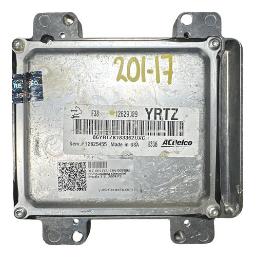Pcm Computadora Chevrolet Impala 3.5l 2009 P3