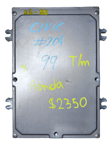 Computadora Honda Civic 1999 T/m, A/t 37820-p2n-l32