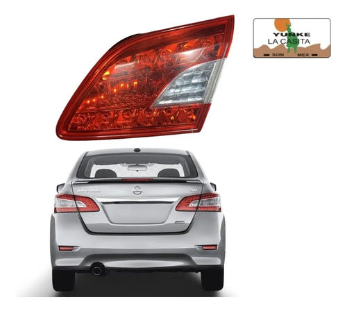 Calavera Interior Rh Nissan Sentra 2013-2016 265503sh5a Derecho/pasajero Rojo