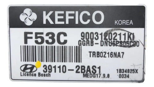 Pcm Computadora Hyundai Accent 1.6l A/t 12-14 39110-2bas1 P2