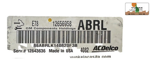 Computadora  Chevrolet Cruze 1.8l A/t 2014 12656958 (abrl)