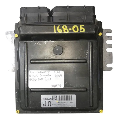 Pcm Computadora Nissan Armada 5.6l 2004 Mec36-240 (jq)