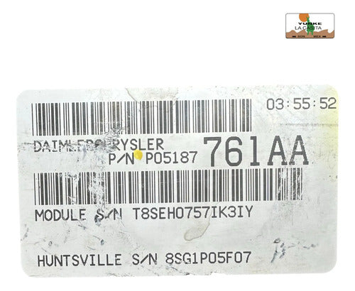 Computadora Chrysler Pt Cruiser 2.4l 07-09 P05187761aa P1