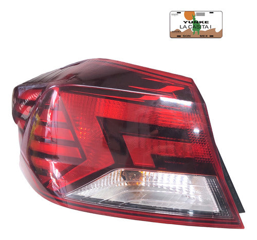 Calavera Lh Hyundai Elantra 19-20 92401-f2 Izquierdo/conductor Rojo