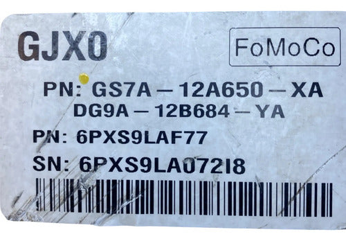 Pcm Computadora Ford Fusión 2.5l 14-16 Gs7a-12a650-xa P2