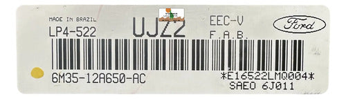 Pcm Computadora Ford Courier 1.6l 2006-2008 6m35-12a650-ac