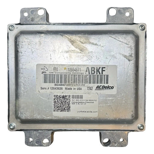 Computadora Chevrolet Volt 1.4l 12-13 12654671 (abkf)