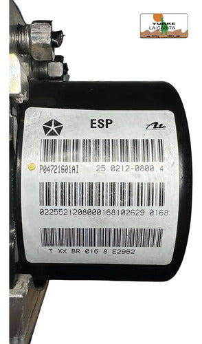 Modulo Abs Dodge Caravan 3.8l 2008 P04721601ai