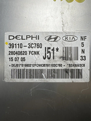 Pcm Computadora Hyundai Sonata 3.3l 06-08 P1
