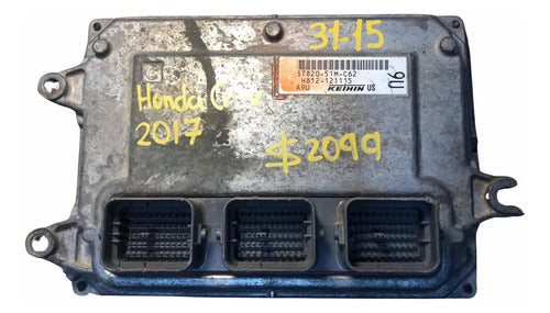 Pcm Computadora Honda Cr-v 2017 37820-51m-c62 (9u)