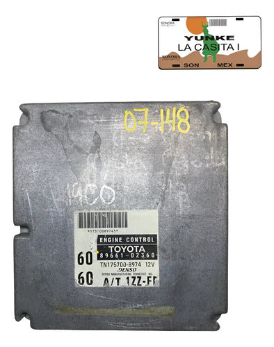 Computadora Toyota Corolla 1.8l 1998-1999 89661-02360