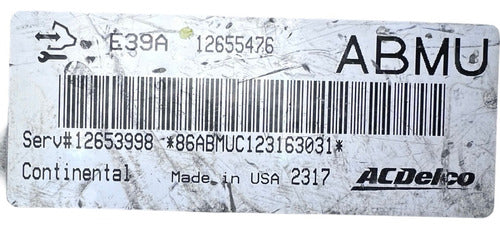 Computadora Gmc Terrain 2.4l 2013 12655476 (abmu)