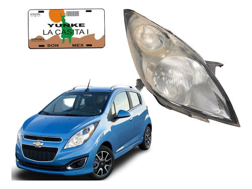 Faro Delantero Rh Chevrolet Spark 13-16 Derecho/pasajero