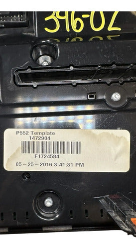 Caratula Estéreo Ford F-150 2015-2020 Gl3t-18e243-bub Negro