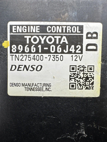 Pcm Computadora Toyota Camry 2.5l 10-11
