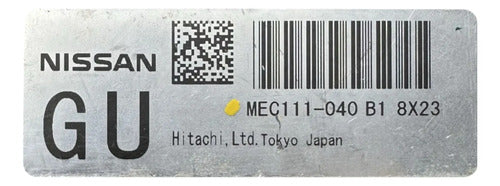 Pcm Computadora Nissan Rogue 2.5l 2009 Mec111-040 B1 (gu)